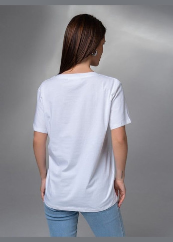 Белая летняя футболки Magnet WN20-616