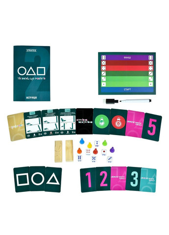 Настільна гра 6 в 1 "Ти знаєш, що робити 2" 30841 картки 54 шт Strateg (367185441)
