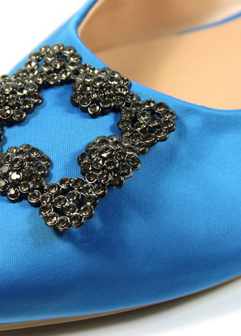 Жіночі жіночі балетки Anna Field | сині однотонні текстиль (326051700)