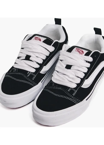Чорні кеди унісекс knu skool shoe black vn0009qc6bt Vans