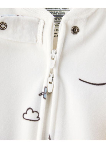 Чоловічок флісовий зі стопами Carter's (381340126)
