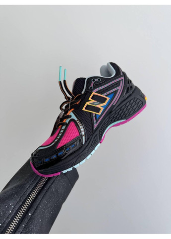 КРОСІВКИ ЖІНОЧІ NEW BALANCE 1906 BLACK / MULTICOLOR НЬЮ БЕЛАНС 1906 No Brand чорні демісезони (367171537)