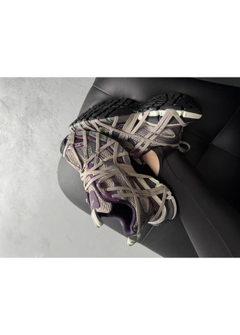 Бежеві літні кросівки balenciaga 3xl extreme lace purple/beige баленсіага No Brand