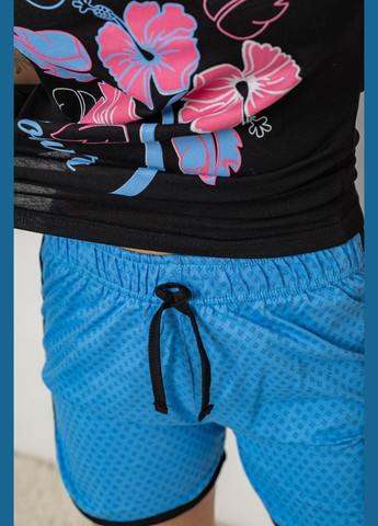 Черная всесезон пижама женская с принтом Fashion