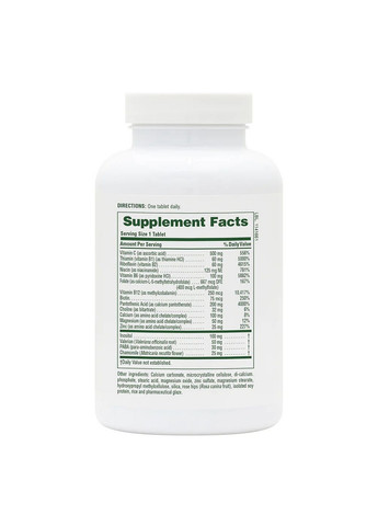 Вітаміни та мінерали Mega-Stress Complex, 90 таблеток Natures Plus (315874047)