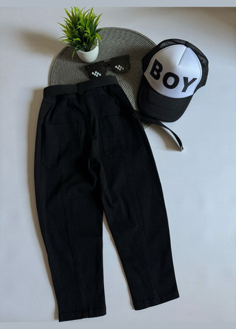 Стильні штанці хлопчику колір чорний 10776 No Brand (328001100)