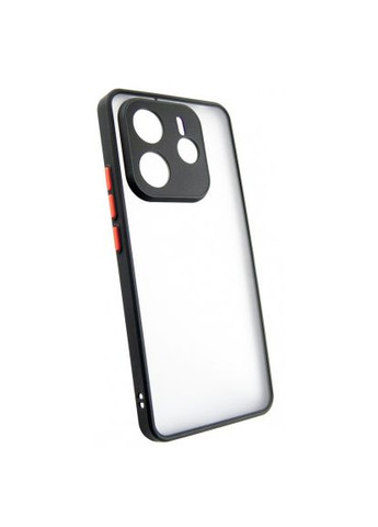 Чехол для мобильного телефона Matte Xiaomi Redmi Note 14 5G (Black) (DG-TPU-MATT-155) DENGOS Matte Xiaomi Redmi Note 14 5G (Black) (366160055)