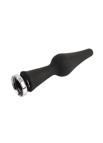 Анальный душ, качественная насадка для анального душа силиконовая черного цвета Chisa CleanStream No Brand (317748209)