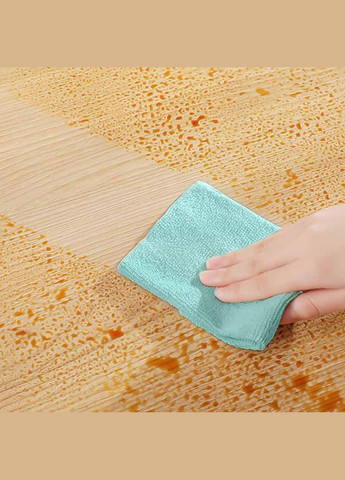 Набор многоразовых кухонных салфеток из микрофибры в пачке 20*20 см 10 шт голубые (NR0222_3) No Brand (315885374)