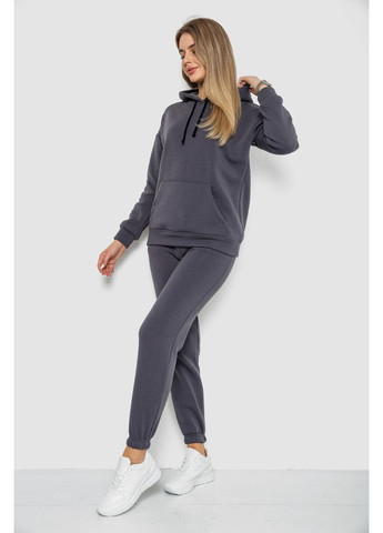 Спорт костюм жіночий на флісі, колір сливовий, 241R1530 Ager (313294668)