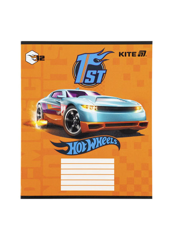 Зошит шкільний на 12 аркушів колір різнокольоровий ЦБ-00281153 Kite (343414578)