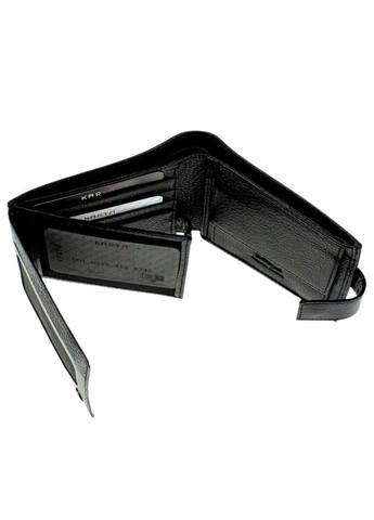 Гаманець 0464-53 чорного кольору Karya (347327079)