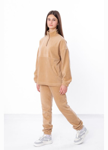 Бежевый зимний костюм для девочки (подростковый) (p-16136) Носи своє