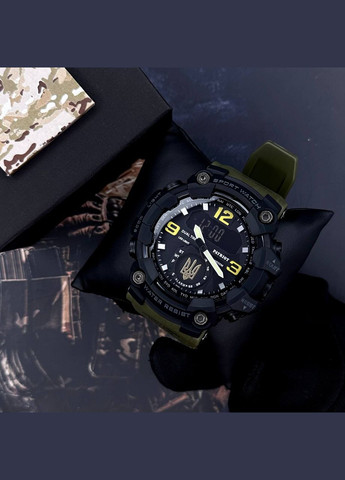 004AGUAGD Трезубец золото Зеленые + Коробка. Patriot (341140004)