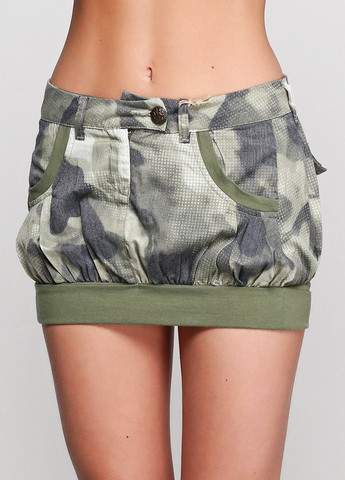 Оливковая (хаки) повседневная юбка хаки OVS