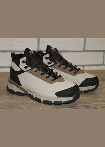 Черевики зимові підліткові бежеві з коричневим та чорним FDEK (308025200)