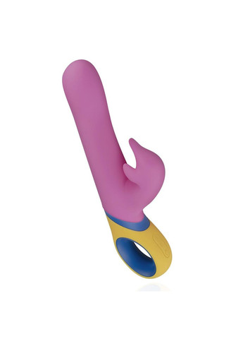 Вібратор-кролик Dolphin Vibrator: Ротація стовбура, подвійна стимуляція, кліторальний стимулятор "Дельфін" PMV20 (371388763)