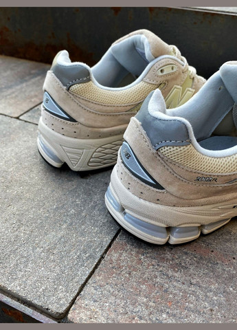 Кроссовки женские и мужские New Balance 2002R beige | Нью Беланс 2002R бежевые No Brand бежевые демисезоны (316663487)