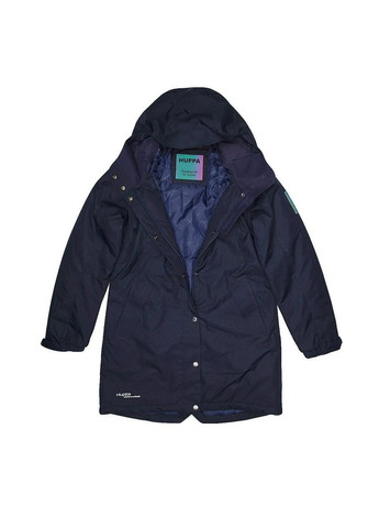 Темно-синя куртка-парка janelle, р.l, темно-синій () Huppa 18028014-00086-00L