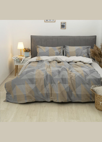 Комплект постільної білизни Двоспальний Сатин Deluxe L-008 Tiare (365289339)