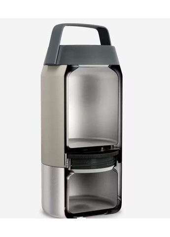 Харчовий Термос для Їжі 1,2л Нержавіюча Сталь Бежевий 2 Камери по 0,8 л і 0,4 л. Quechua (363823367)