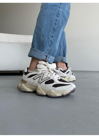 Бежеві Осінні кросівки чоловічі new balance 9060 beige brown нью беланс 9060 No Brand