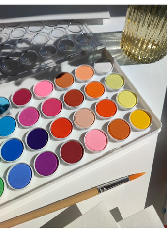 Набор красок сухой гуашь 36 цветов (DJ08873) Djeco (362314177)