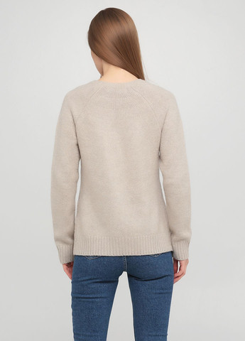 Бежевый демисезонный свитер женский - свитер af5700w Abercrombie & Fitch