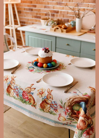 Гобеленова скатертина на стіл Злагода Прованс (326807424)