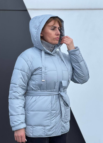 Сіро-голубий демісезонна куртка KTL&Kattaleya