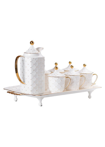 Чайний сервіз порцеляновий на 6 персон 8 предметів, Yiwu (328603041)