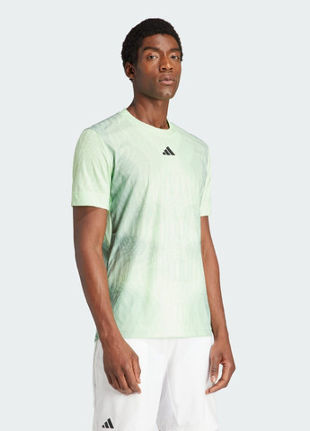 Зелена футболка tennis airchill pro freelift adidas