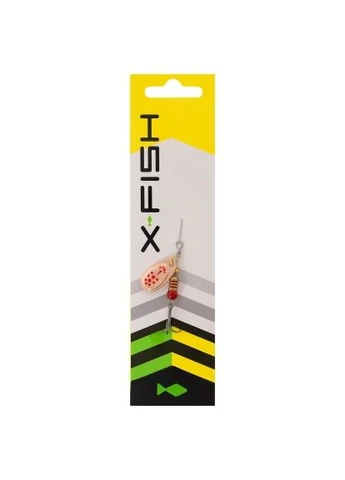 Блесна (1917.06.27) X-Fish Spike 2.5g 1 Copper RD (401513530)
