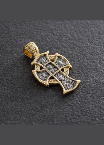 Православный крест Господь Вседержитель. Икона Божией Матери 131460 Oniks (274726736)