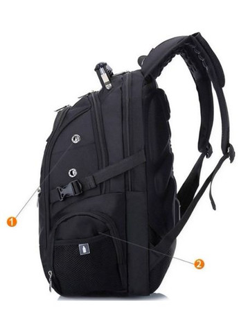 Городской рюкзак повседневный черный (1756375295) SWISSGEAR (332051163)