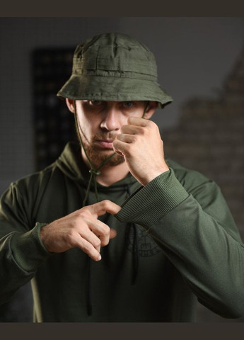 Тактичне чоловіче худі Смерть зачекає оливу No Brand (301083736)