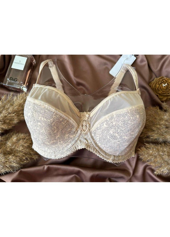 Бежевий бюстгальтер з тонким поролоном 12781 бежевий Lanny Mode