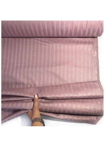 Постельное белье PINK PUDRA Elite Сатин страйп Евро MERISET (278256297)