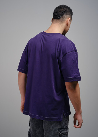 Фиолетовая футболка мужская фиолетовая 103112 Power