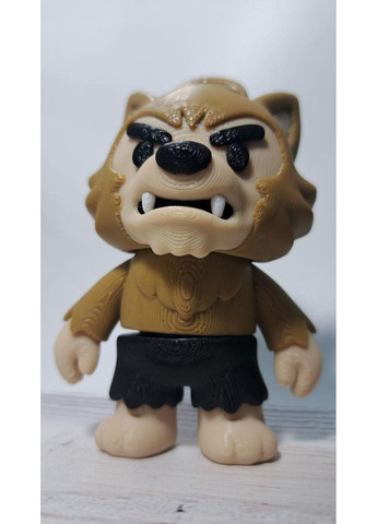 Рухлива флексі іграшка на Хелловін "Перевертень" 3D друк No Brand (372833121)