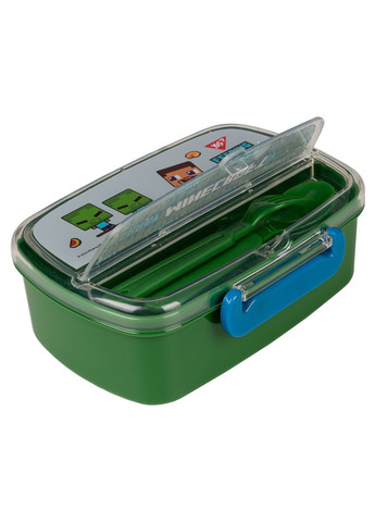 Контeйнер Minecraft 750 мл з приборами (708160) Yes (365824638)