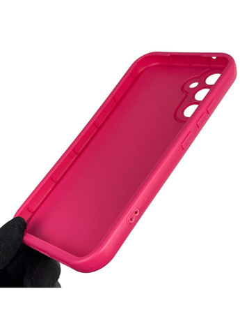 Чехол силиконовый Soft Touch с 3D принтом для Galaxy A34 5G (SM-A346E) малиновый (Полная защита камеры) Samsung (371652853)