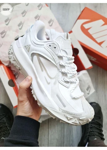 Белые летние кроссовки nike acg mounth fly white найк асж маунс флай No Brand
