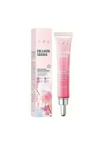 Крем для эластичной кожи под глазами с коллагеном и сакурой Collagen Sakura Elasticity Eye Cream 20g (1468878-35895773) SADOER (368610156)