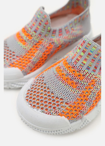 Сліпони на пласкій підошві для дівчинки колір сірий CB-00268929 Yuki (322767825)