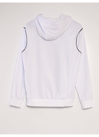 Худи демисезон,белый с принтом, Kiabi (356130277)