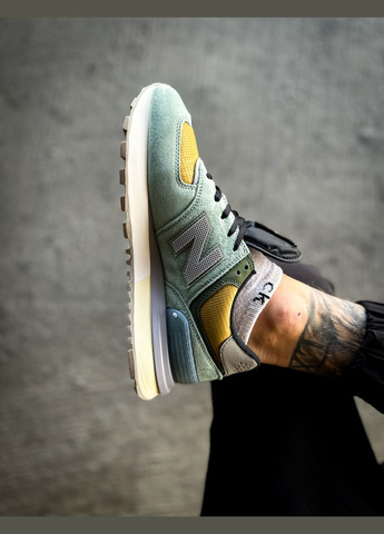 Кросівки жіночі і чоловічі New Balance 574 Legacy x Stone Island lignt green | Нью Беланс 574 зелені No Brand зелені всесезони (311675146)