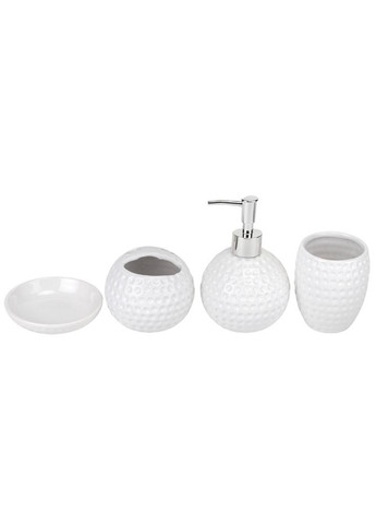 Набор для ванной комнаты 4 предмета керамика 9190-009 No Brand (346530694)