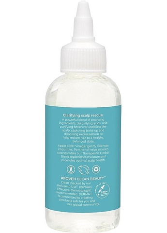 Ополаскиватель для кожи склонной к раздражению Scalp Relief Rinse 120ml (1326399-3270365) Derma E (368648693)