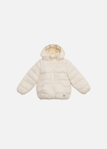Молочная демисезонная куртка для девочки цвет молочный цб-00266667 No Brand